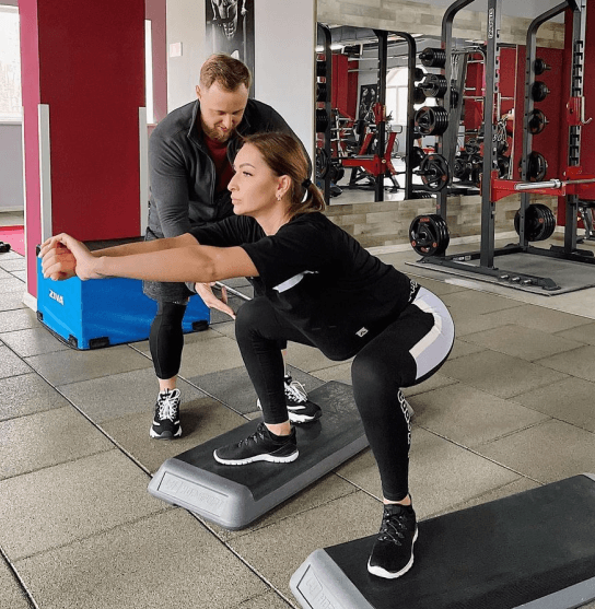 Image mulher treinando